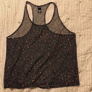 Victoria sport, large, leopard print tank top